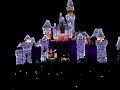 Hong Kong Disneyland Castle Christmas Lighting Hong Kong Disneyland Castle Christmas Lighting