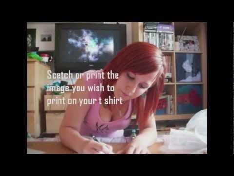 how to paint t shirts at home