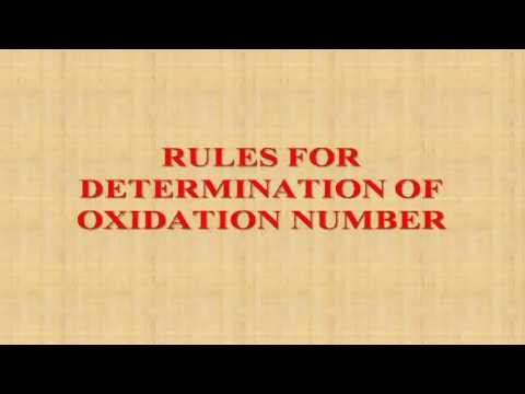 how to define oxidation number
