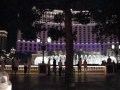 Las Vegas Blvd. from Flamingo to Tropicana at night.