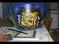 Custom Paint a RSI SHARK helmet by KUSTOM ISLAND part two