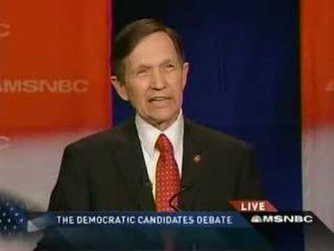 Dennis Kucinich at Presidential ...