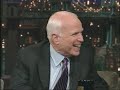 David Letterman McCain October 16