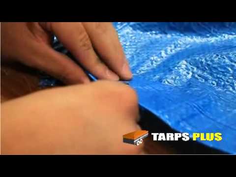 how to patch tarp