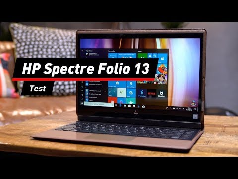 HP Spectre Folio 13: Ganz in Leder - das Notebook im Te ...