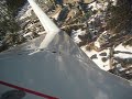 Veri Eze flight over Banff Springs Hotel, Alberta