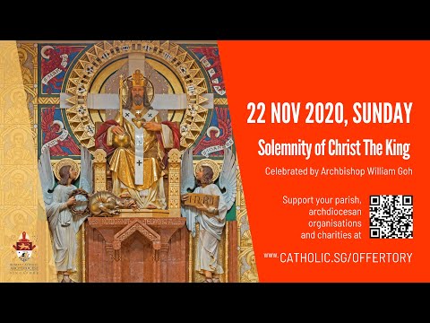 Catholic Sunday Mass Today Live Online - Sunday, Solemnity of Christ The King 2020