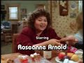 Pilot Presentation Opening - Roseanne TV show