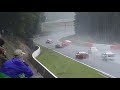 Britcar Spa Start Crash