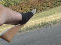 Candid dangle and shoeplay