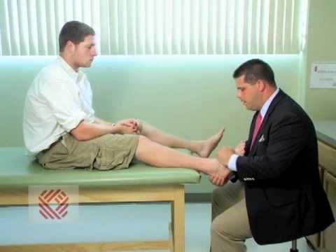 how to treat hurt ankle