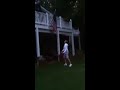 Click here to watch this video Mom Tossing Frisby