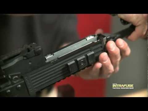 how to take off an ak handguard