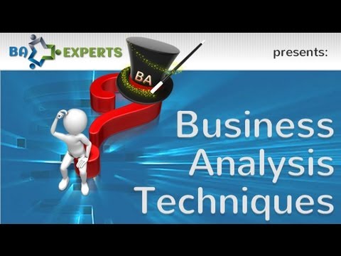 how to perform business analysis