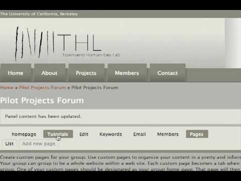 Tutorial 1: Create New Page