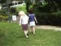 MIchiko with her new friend - MOmiji in Park @ Kigurumi (8)