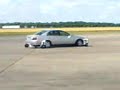 Ju in a skid pan car #1