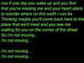 the script the man who can't be moved