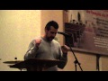 Khris Hovagimian singing at BBC-Stoughton