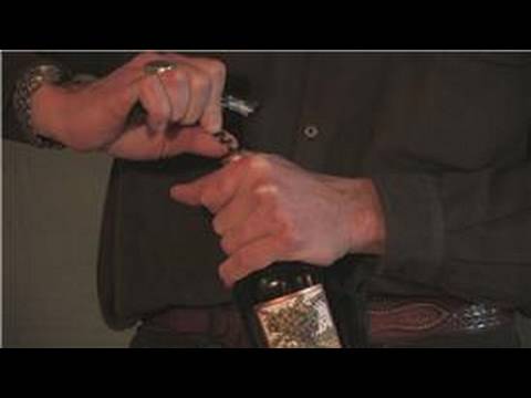 how to open wine bottle