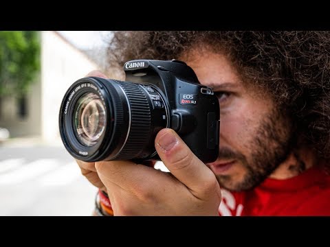 5 Min Portrait | How to get PROFESSIONAL Photos with a CHEAP Camera “Canon SL3″