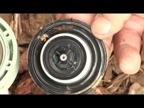 how to fix sprinkler valve leak