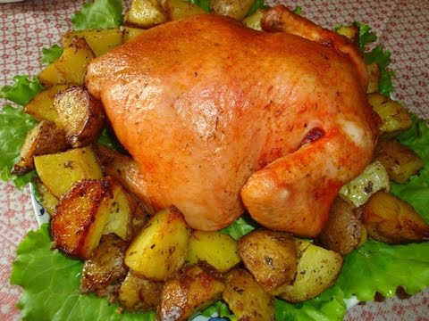 Рецепт вкусного запекания курицы