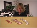 dvd title: creating wire & beaded jewelry with linda jones

linda jones is the author of 4 successful books on wire jewellery! in this 2+ hour dvd she teaches all the necessary techniques required to make your own original and truly one-of-a-kind wire beaded (wire wrapped) jewellery. in this section, she demonstrates the process of making jump rings which are used as links in chains as well as interlinked to make bracelets and necklaces.