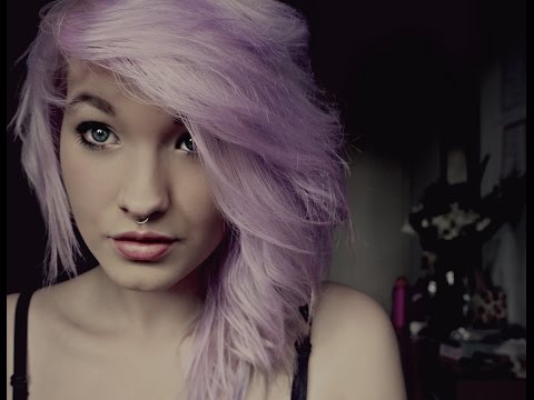 how to dye lilac hair