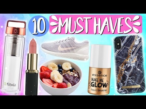 10 NEUE DINGE DIE JEDES MÄDCHEN KENNEN MUSS! Highlighter, Fitvia, Nike Schuhe & Mehr!