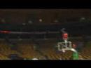 Ray Allen Hits A Over-The-Shoulder - No Look - Half Court Sh