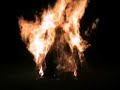 guy fawkes night 2006. guy burning. catharsis of one-self. ritual in modern times. childrens first experience of bonfire night with a burning guy.