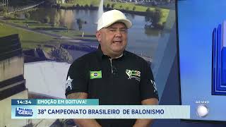 38º Campeonato Brasileiro de Balonismo em Boituva na tela da RECORD Paulista