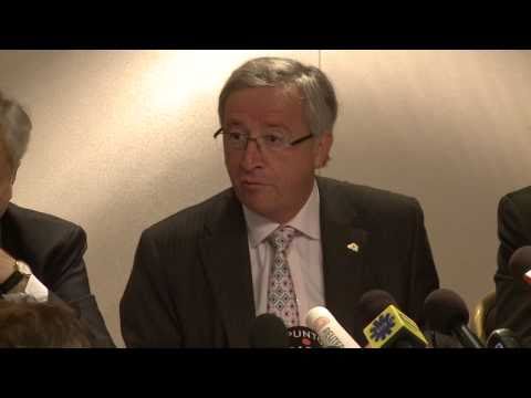 EUX.TV - Jean-Claude Juncker, Prime Minister of Luxembourg and President of the 16-country Euro group in the European Union, warned on Tuesday that a