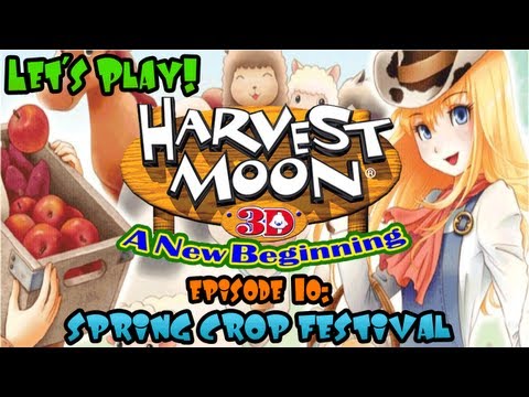 how to harvest crops in harvest moon