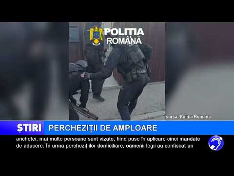Percheziții de amploare