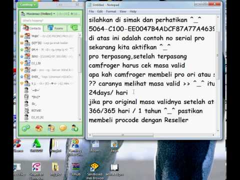 Camfrog Pro - segera order all product original camfrog MAXIMUZ CP: ☎ 085714963000.