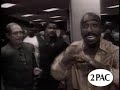 Tupac & Suge video waiting for Mike tyson backstage 9-7-1996
