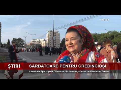Catedrala Episcopală Ortodoxă din Oradea a fost sfințită de Patriarhul Daniel