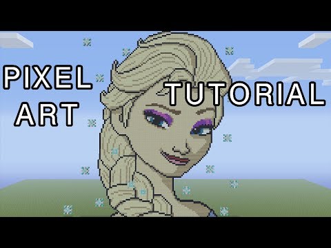 how to pixel art minecraft