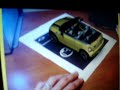 mini cabrio 3d augmented reality on webcam
