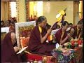 HH Sakya Trizin offers HH Dalai Lama Long Life Arrow