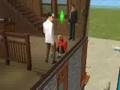 the sims 2 tree on fire!