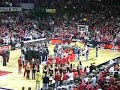 Brohm at UL Basketball game Brohm at UL Basketball game
