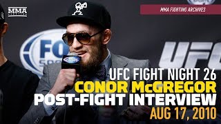 MMA Fighting Archives: Conor McGregor Gives Post-Fight Interview Following Max Holloway Win by MMA Fighting