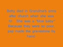Gramdma Elizabeth Hunter