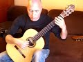I discovered this beautiful music on YouTube, and thanks to all those have played and post their performances. Thanks to the author Jorge Cardoso too.. Guitar: Diomede Concert Guitar n. 13/2004 www.liuart.it