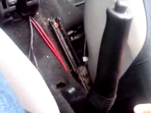 kia spectra как подтянуть ручник