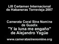 y la luna me engaño   habaneras torrevieja   sine nomine