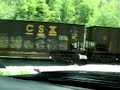 CSX Coal Train at Mifflin, Logan County West Virginia